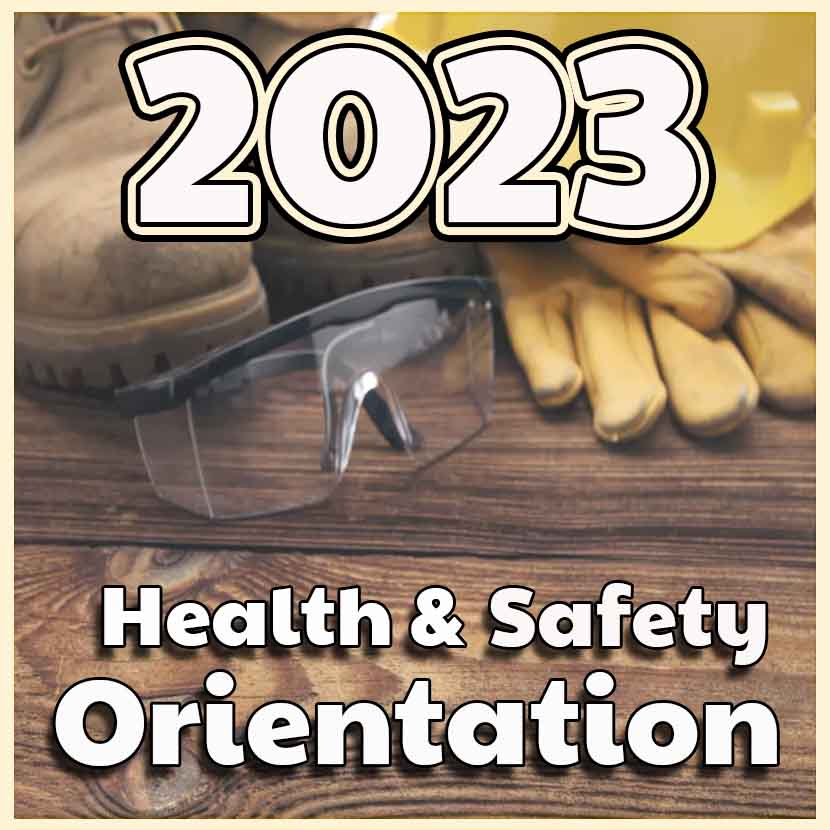 2023 Health and Safety Orientation