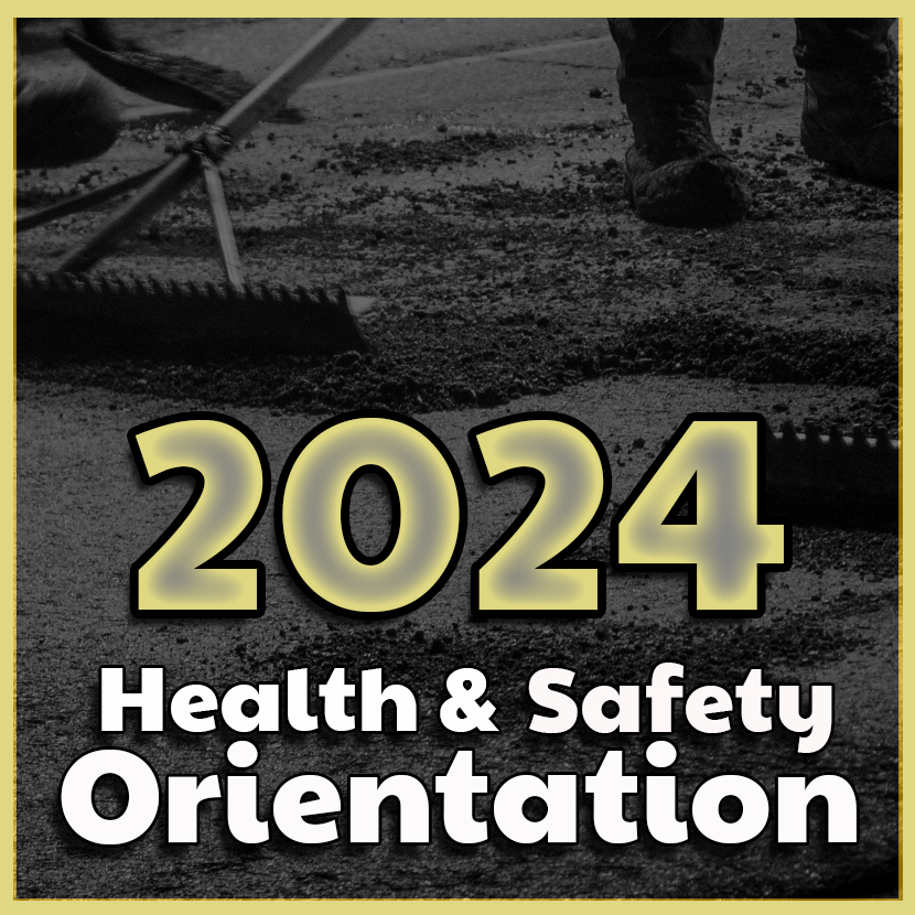 2024 Safety Orientation